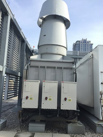 UHN Exhaust Fans with VFDs - Smaller
